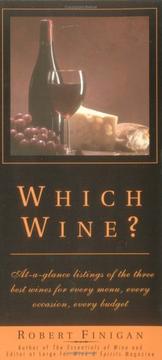 Cover of: Which wine?: at-a-glance listings of the three best wines for every menu, every occasion, every budget