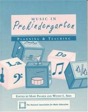 Cover of: Music in prekindergarten: planning & teaching