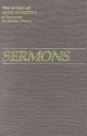 Cover of: Sermons 184-229 (Works of Saint Augustine) by Augustine of Hippo, John E. Rotelle
