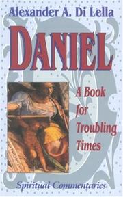 Cover of: Daniel: a book for troubling times