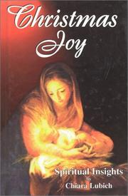 Cover of: Christmas joy: spiritual insights