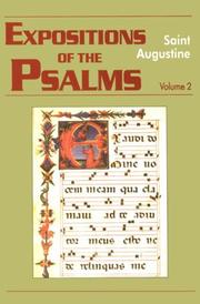 Cover of: Expositions of the Psalms, 33-50 Vol. 2 (Works of Saint Augustine (Numbered)) | 
