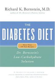 Cover of: The Diabetes Diet: Dr. Bernstein's Low-Carbohydrate Solution