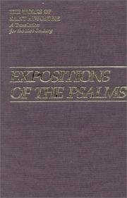 Cover of: Expositions Of The Psalms 51-72 (Works of Saint Augustine) by Augustine of Hippo