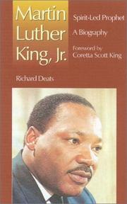 Cover of: Martin Luther King, Jr., spirit-led prophet: a biography