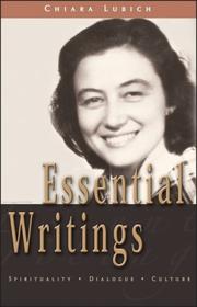 Cover of: Essential Writings by Chiara Lubich