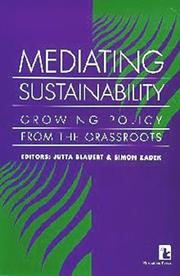 Front cover of Mediating Sustainability by Unknown