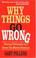 Cover of: Why things go wrong