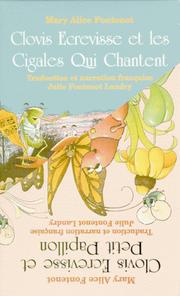 Cover of: Clovis Ecrevisse Et Les Cigales Qui Chantent/Clovis Ecrevisse Et Petit Papillon (The Clovis Crawfish Audiocassette Series) by Mary Alice Fontenot