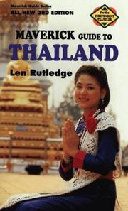 Cover of: Maverick Guide to Thailand (Maverick Guide Series)