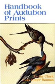Cover of: Handbook of Audubon prints by Lois Elmer Bannon