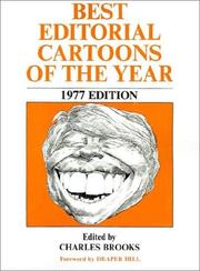 Cover of: Best Editorial Cartoons of the Year, 1977