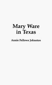 Cover of: Mary Ware in Texas