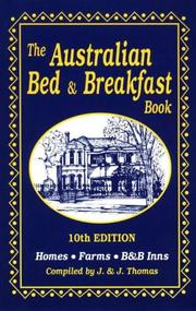The Australian Bed and Breakfast Book by J. Thomas