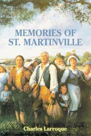 Cover of: Memories of St. Martinville