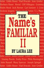 Cover of: The name's familiar II