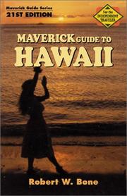 Cover of: The Maverick Guide to Hawaii by Robert W. Bone