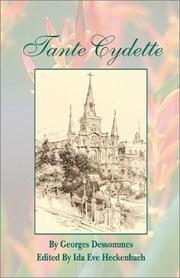 Cover of: Tante Cydette: nouvelle louisianaise