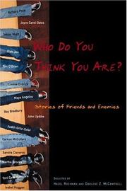 Cover of: Who Do You Think You Are?: Stories of Friends and Enemies