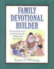 Cover of: Family Devotional Builder by Whiting
