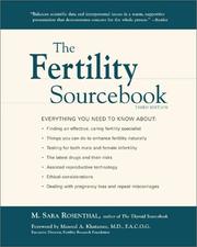 Cover of: The fertility sourcebook by M. Sara Rosenthal