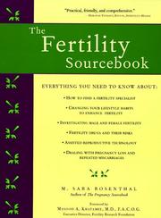Cover of: The Fertility Sourcebook by M. Sara Rosenthal
