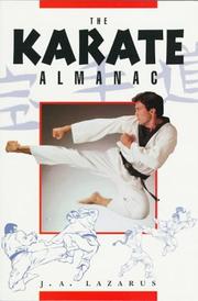 Cover of: The karate almanac by J. A. Lazarus