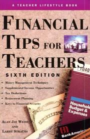 Cover of: Financial tips for teachers by Alan Weiss