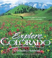 Cover of: Explore Colorado by Frances Alley Kruger