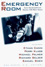 Cover of: The Emergency Room by Dan Sachs