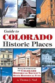 Cover of: Guide to Colorado historic places: sites supported by the Colorado Historical Society's State Historical Fund