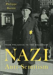 Cover of: Nazi antisemitism: from prejudice to the Holocaust