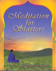 Cover of: Meditation for Starters (For Starters)