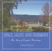 Cover of: Space, Light, And Harmony by 