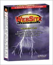 Cover of: Website Professional V2.0 by O'Reilly & Associates Inc