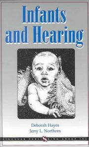 Cover of: Infants and hearing