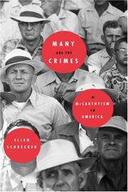 Cover of: Many are the crimes by Ellen Schrecker