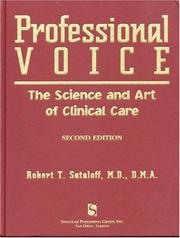 Professional voice by Robert Thayer Sataloff