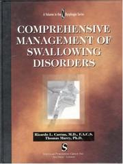 Cover of: Comprehensive management of swallowing disorders