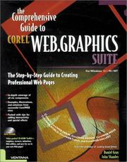 Cover of: The comprehensive guide to CorelWEB.GRAPHICS SUITE