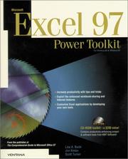 Cover of: Microsoft Excel 97 Power Toolkit by Lisa A. Bucki
