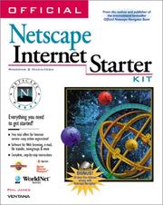 Cover of: Official Netscape Internet starter kit: everything you need to get started  : Windows & Macintosh