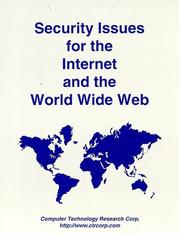 Cover of: Security issues for the Internet and the World Wide Web