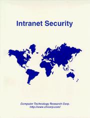 Cover of: Intranet security by Debra Cameron