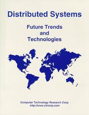 Cover of: Distributed systems: future trends and technologies