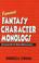 Cover of: Famous Fantasy Character Monologs