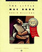 Cover of: The little Mac book by Robin Williams