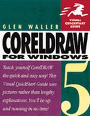 Cover of: Coreldraw 5 (Visual QuickStart Guide) | Glen Waller