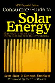 Consumer guide to solar energy by Scott Sklar