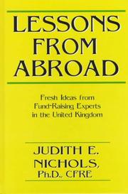 Cover of: Lessons from abroad: fresh ideas from fund-raising experts in the United Kingdom